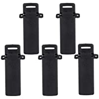 Los mejores  - Diyeeni 5PCS Clip portátil para cinturón Clip Duradero de walkie Talkie Compatible con BAOFENG UV-5R - UV-5RA - UV-5RB…